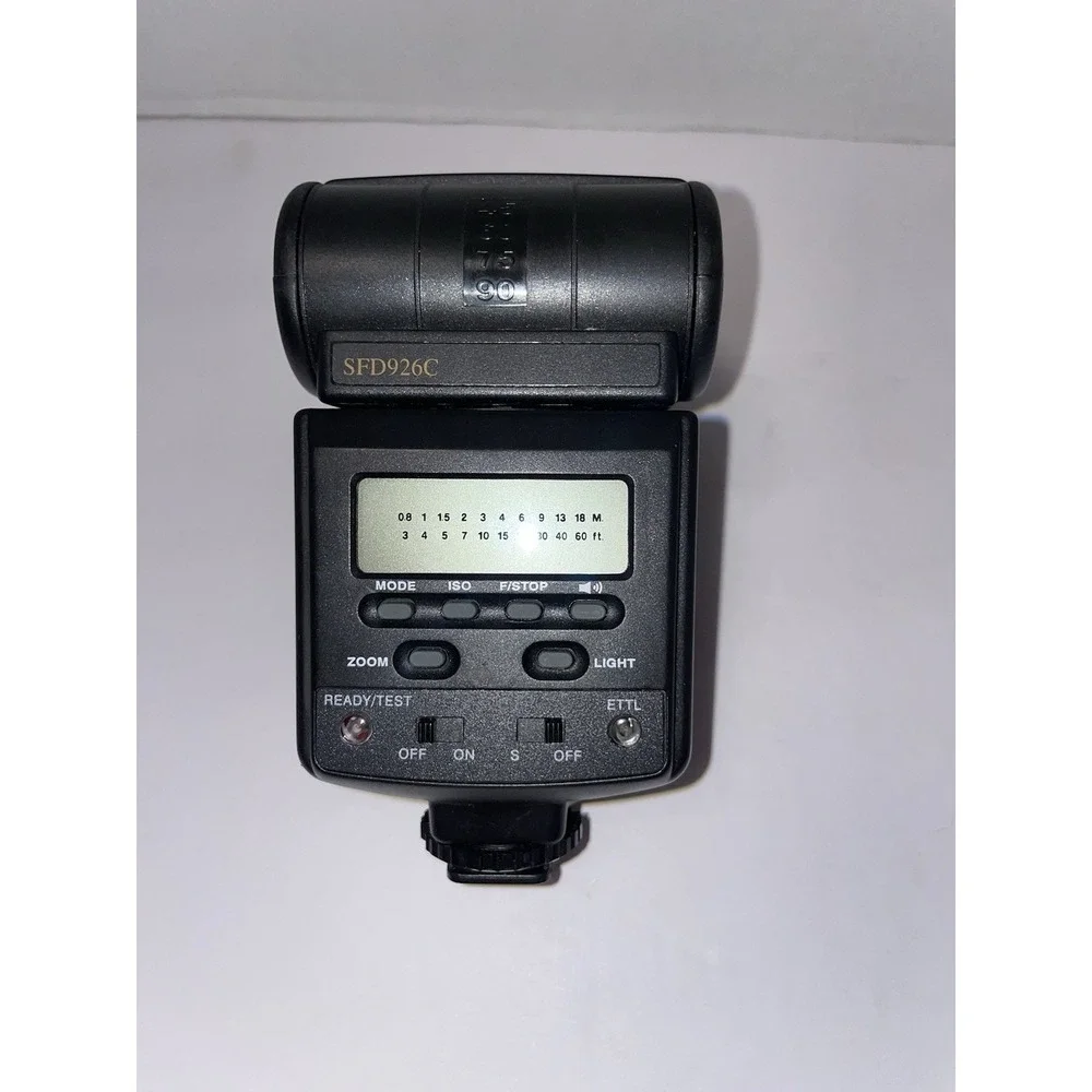 Bower SFD926N TTL Flash for Nikon (Tilt, Swivel) BG Shoe Mount Power Zoom